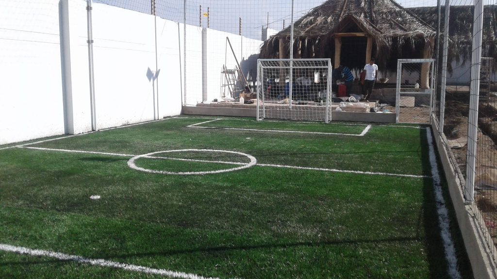 Cancha de Fútbol en Pasto Artificial