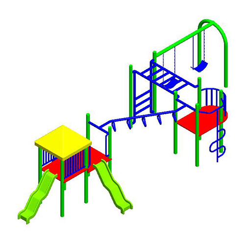 Roma Parques Infantiles Metálicos
