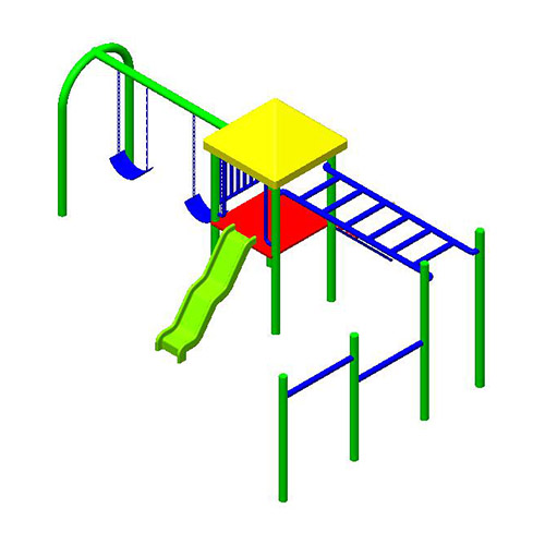 Parques Infantiles Metálicos Olimpo